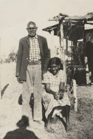 Man With Trumpet Outside Bush Hut Ravenshoe 6" x 4" Photo Print