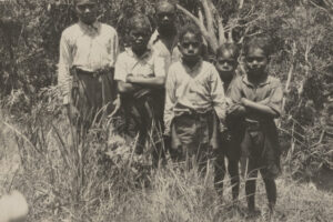 Boys Standing In Clearing Ravenshoe 6" x 4" Photo Print