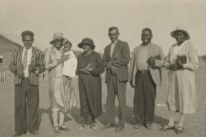 Group With Baby After Church Woorabinda 6" x 4" Photo Print