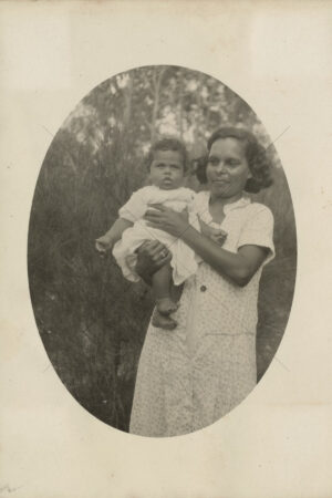 Woman Holding Baby Girl Ravenshoe 6" x 4" Photo Print