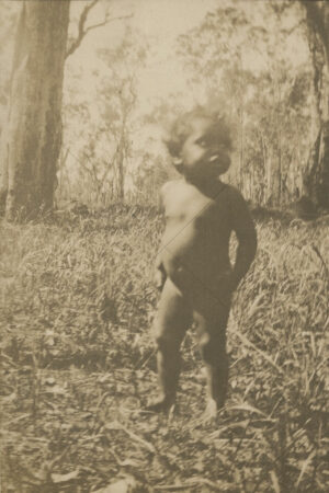 Girl Standing On Grass In Bushland Ravenshoe 6" x 4" Photo Print
