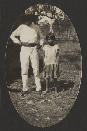 Stella Standing Beside Father Ravenshoe 6" x 4" Photo Print