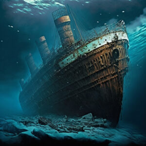 Abyss Beneath The Titanic Wreck 6" x 4" Photo Print