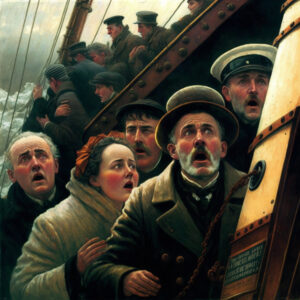 Titanic Passing The Iceberg 6" x 4" Photo Print