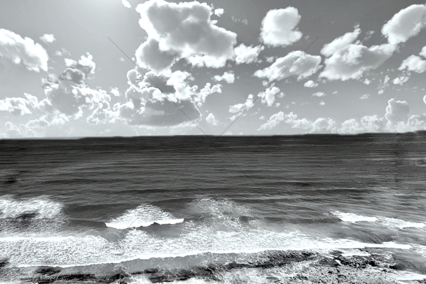 The World In Black And White 6" x 4" Photo Print