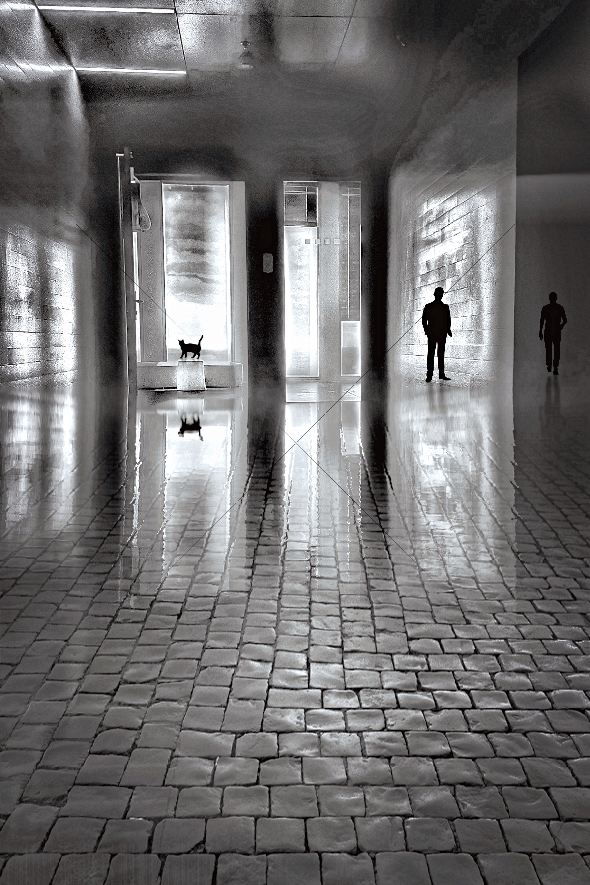 The World In Black And White 6" x 4" Photo Print