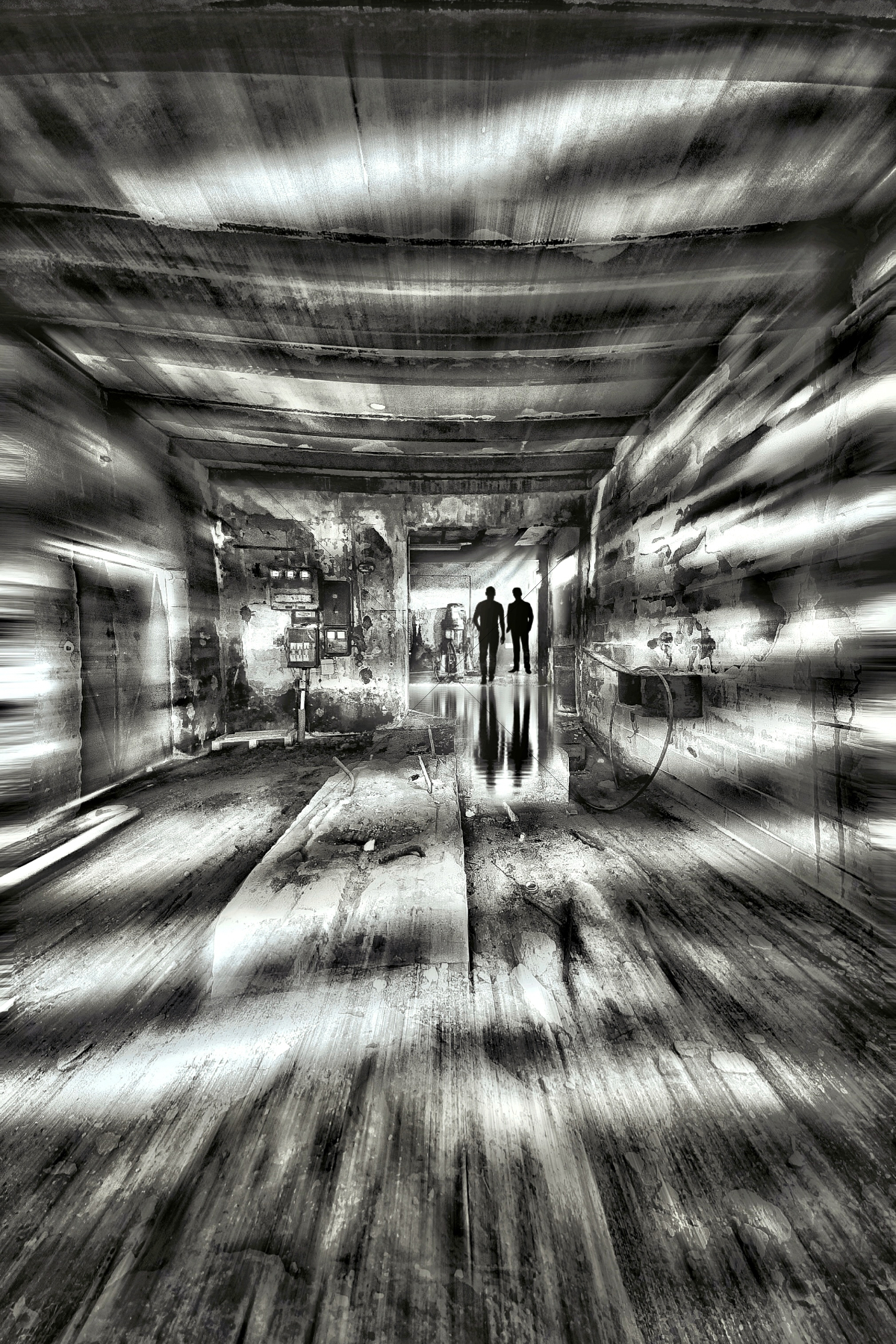 The World In Black And White 6" x 4" Photo Print