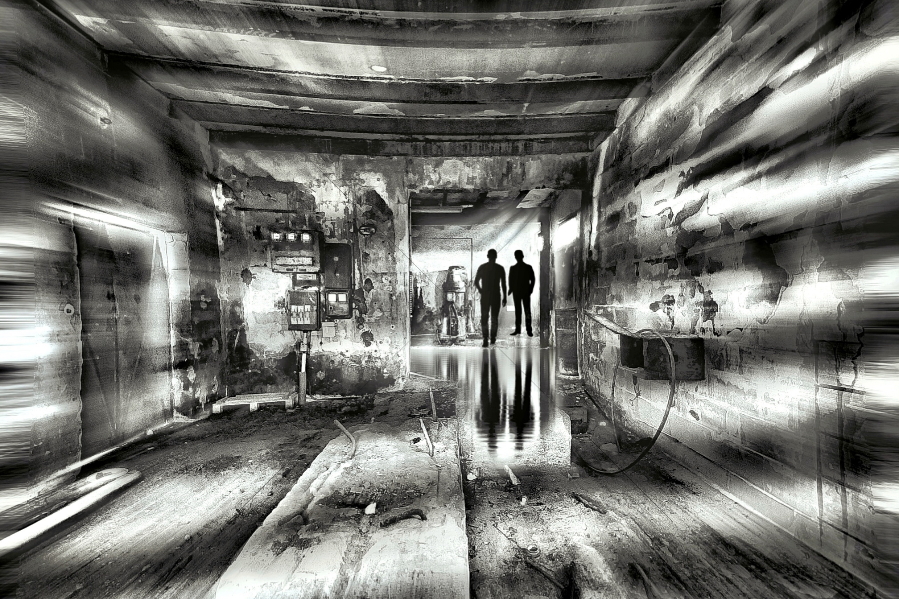 The World In Black And White 6" x 4" Photo Print