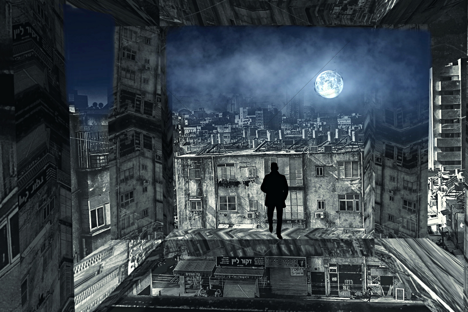 The World In Black And White 6" x 4" Photo Print