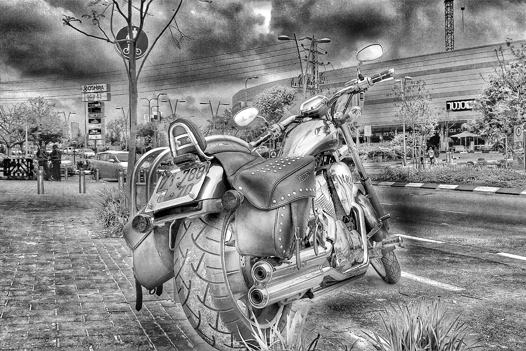 The World In Black And White 6" x 4" Photo Print