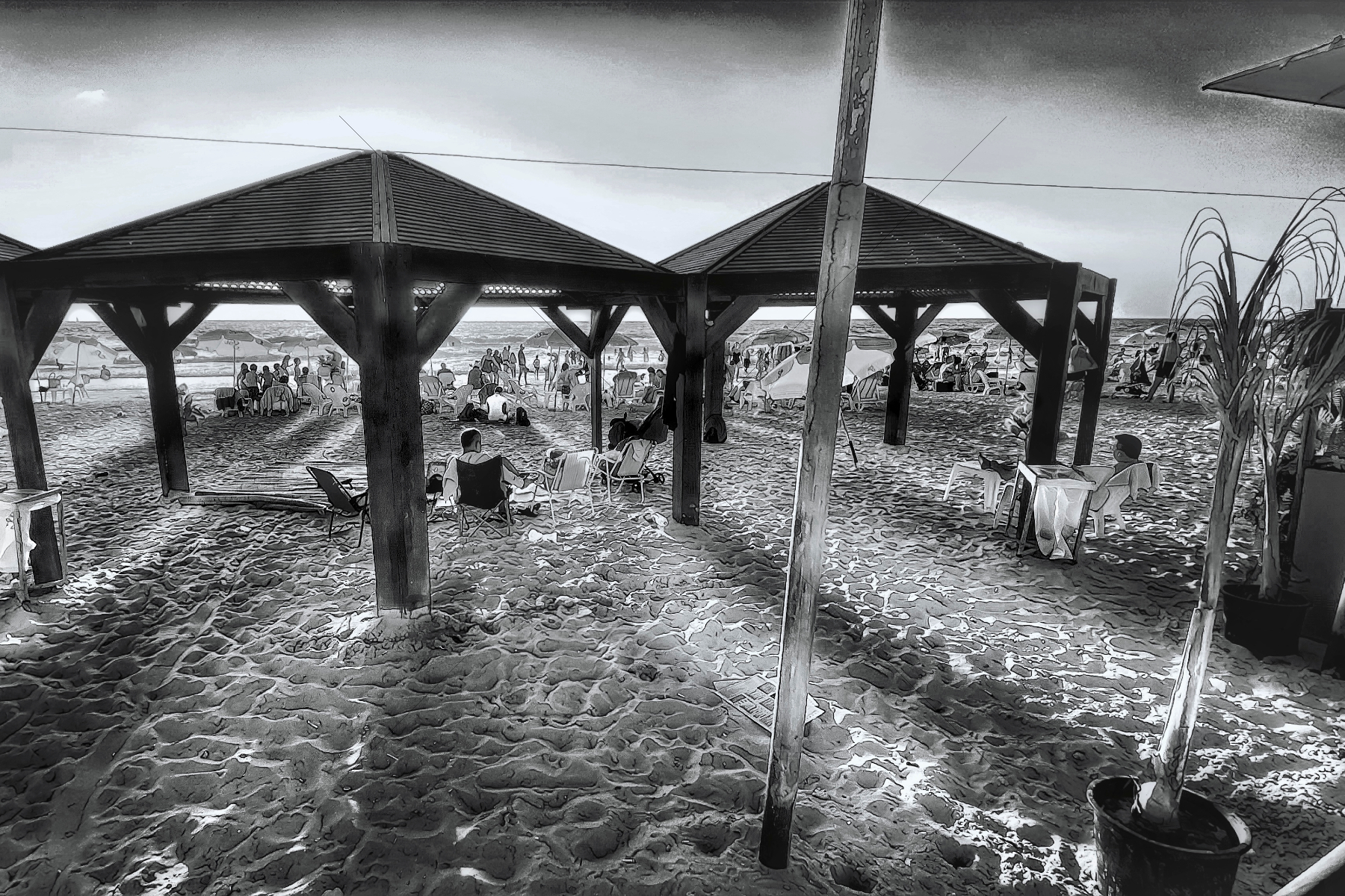 The World In Black And White 6" x 4" Photo Print