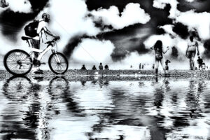 The World In Black And White  6" x 4" Photo Print