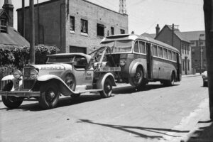 Motor Bus Being Towed To Queensland 1929 Cadillac Towtruck S 6" x 4" Photo Print