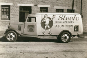 Steelo Soappads And Queen Bees Wax Van  James Howarth Studio 6" x 4" Photo Print