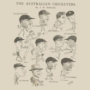 Australian Cricket Team 1882 6" x 6" Photo Print