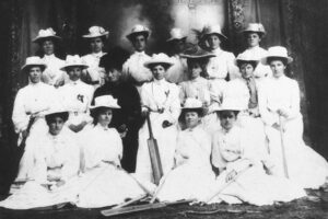 Bega Womens Cricket Team Captain Was Mrs Evershed Wife Of Dr 6" x 4" Photo Print