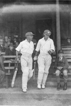 Bradman And Stan Mccabe Take The Field 6" x 4" Photo Print