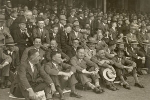 Members Stand Packed For Test 8 Ie Between 2 7 December 1932 6" x 4" Photo Print
