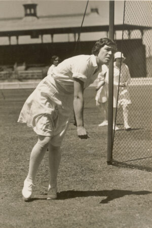 Miss M Maclagan Playing Cricket Ca 1935 6" x 4" Photo Print