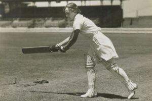 Mrs Spear Playing Cricket Ca 1935 6" x 4" Photo Print