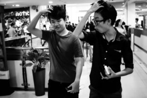 Cant Think Of Anything Scratch Your Head 6" x 4" Photo Print