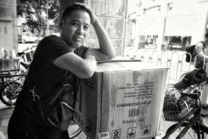 Guangzhou Street Portrait 6" x 4" Photo Print