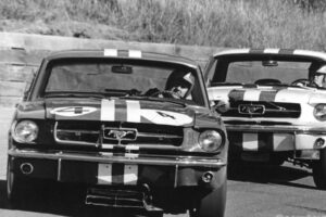 Norm Beechey Cornering Hard In Mustang At Catalina Park 6" x 4" Photo Print