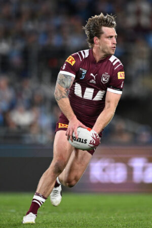Cameron Munster In Action For Queensland Maroons 6" x 4" Photo Print