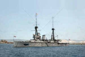 Battlecruiser HMS Indomitable 6" x 4" Photo Print