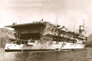 Close view of former battlecruiser HMS Glorious 6" x 4" Photo Print