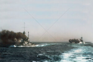 Full view of USS Alabama 6" x 4" Photo Print