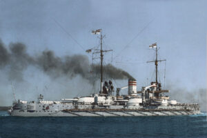 German battleship Tirpitz in baltic sea 6" x 4" Photo Print