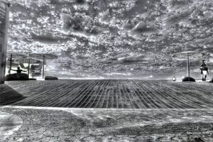 The World In Black And White 6" x 4" Photo Print