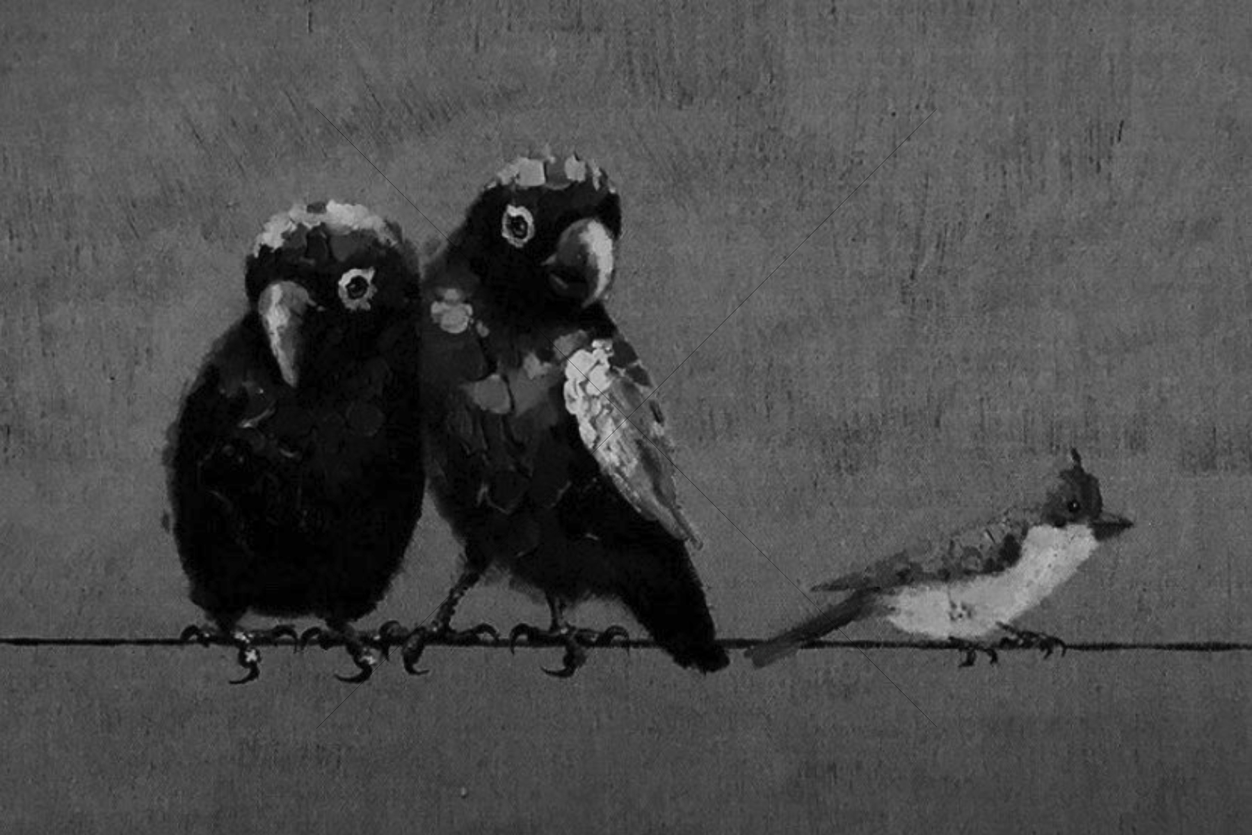 The World In Black And White 6" x 4" Photo Print