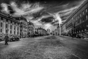 The World In Black And White 6" x 4" Photo Print