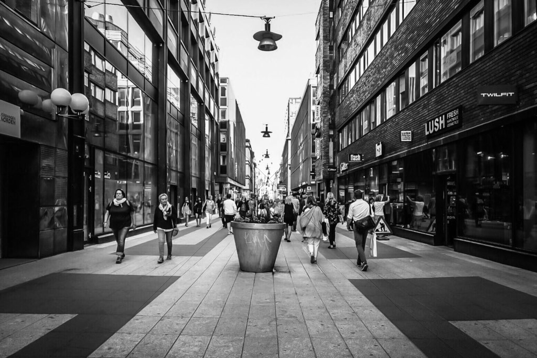 The World In Black And White 6" x 4" Photo Print