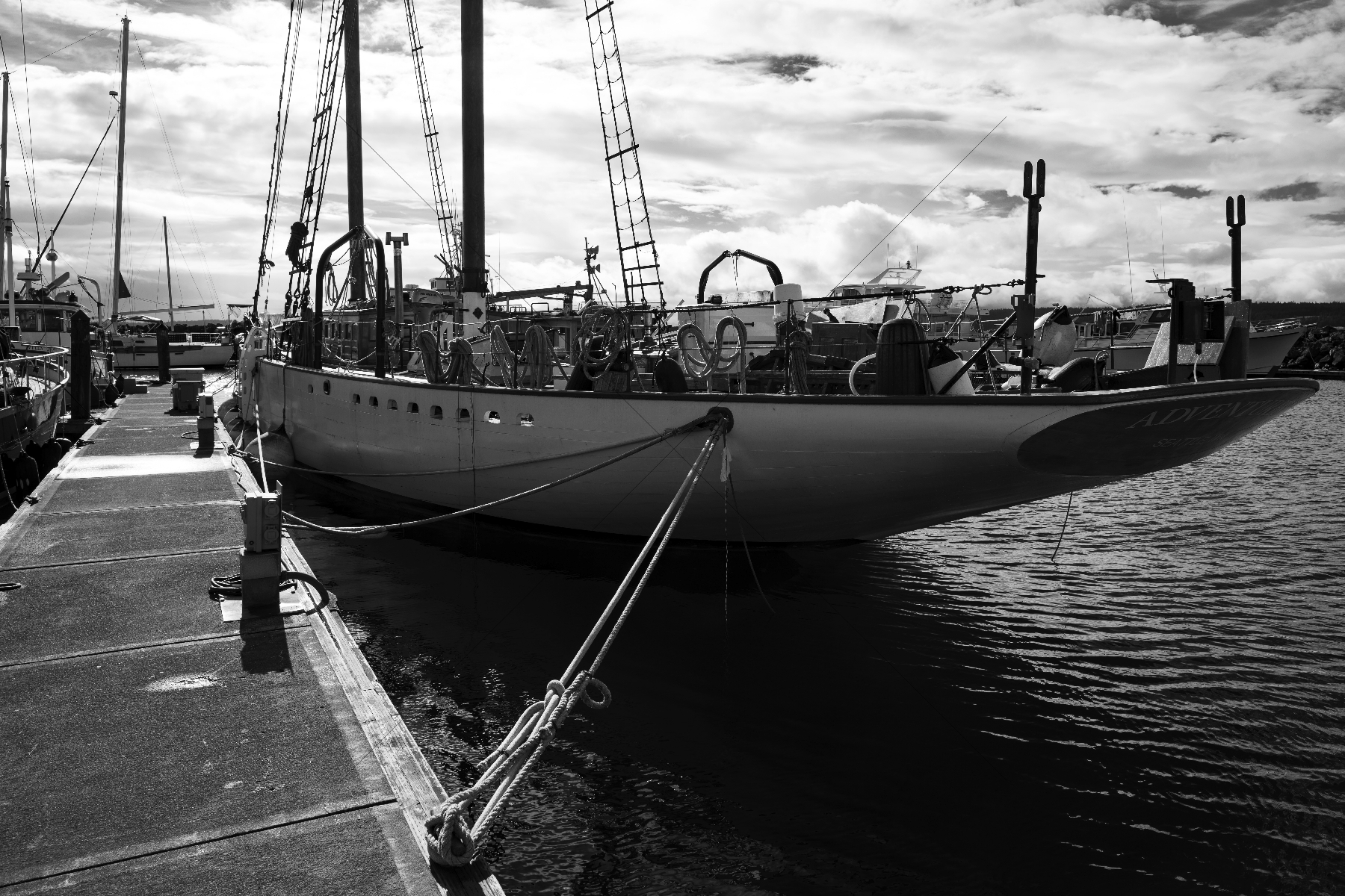 The World In Black And White 6" x 4" Photo Print