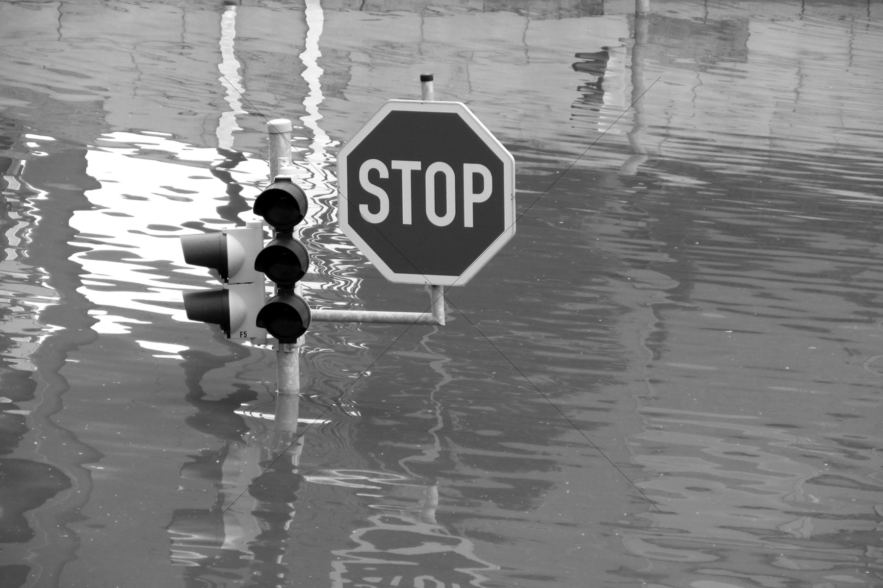 The World In Black And White 6" x 4" Photo Print