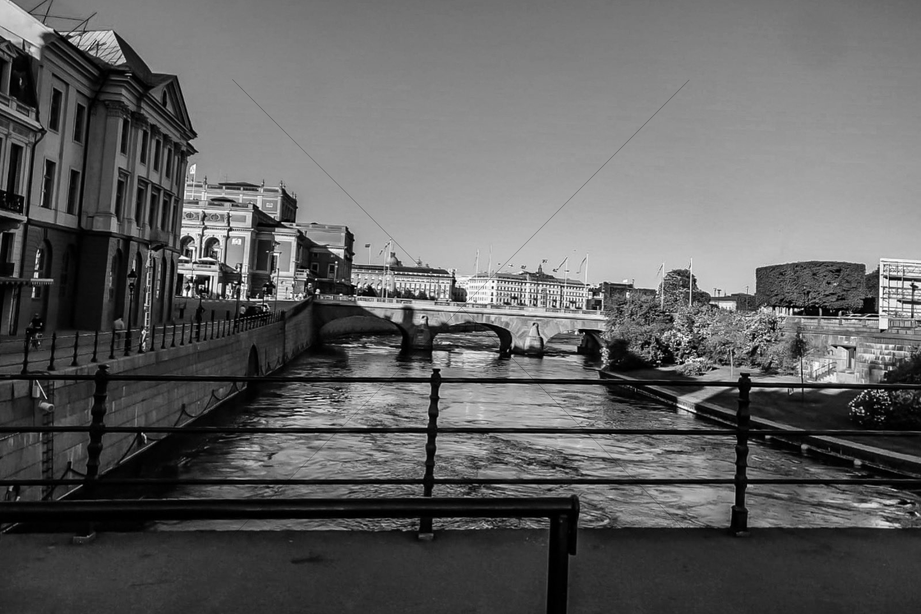 The World In Black And White 6" x 4" Photo Print