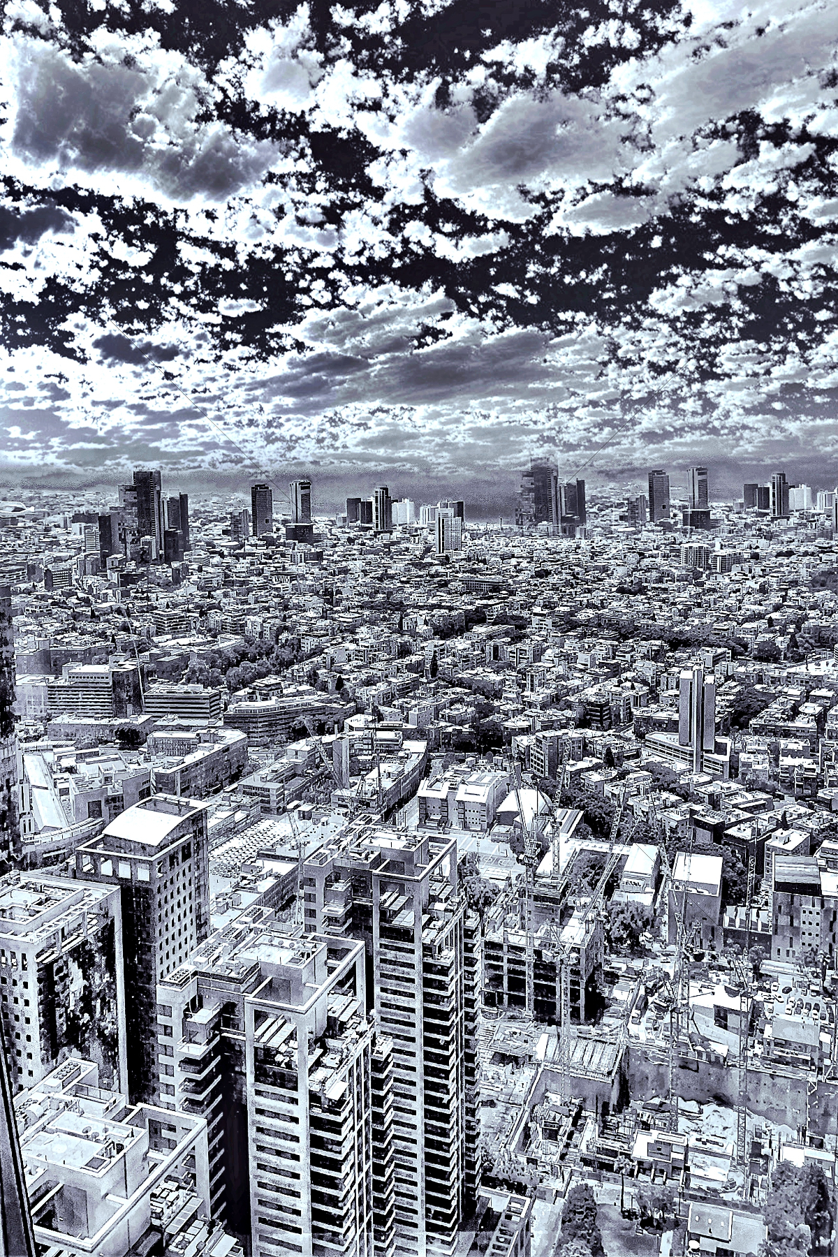 The World In Black And White 6" x 4" Photo Print