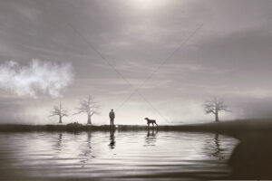 The World In Black And White 6" x 4" Photo Print