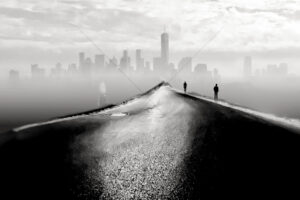 The World In Black And White 6" x 4" Photo Print