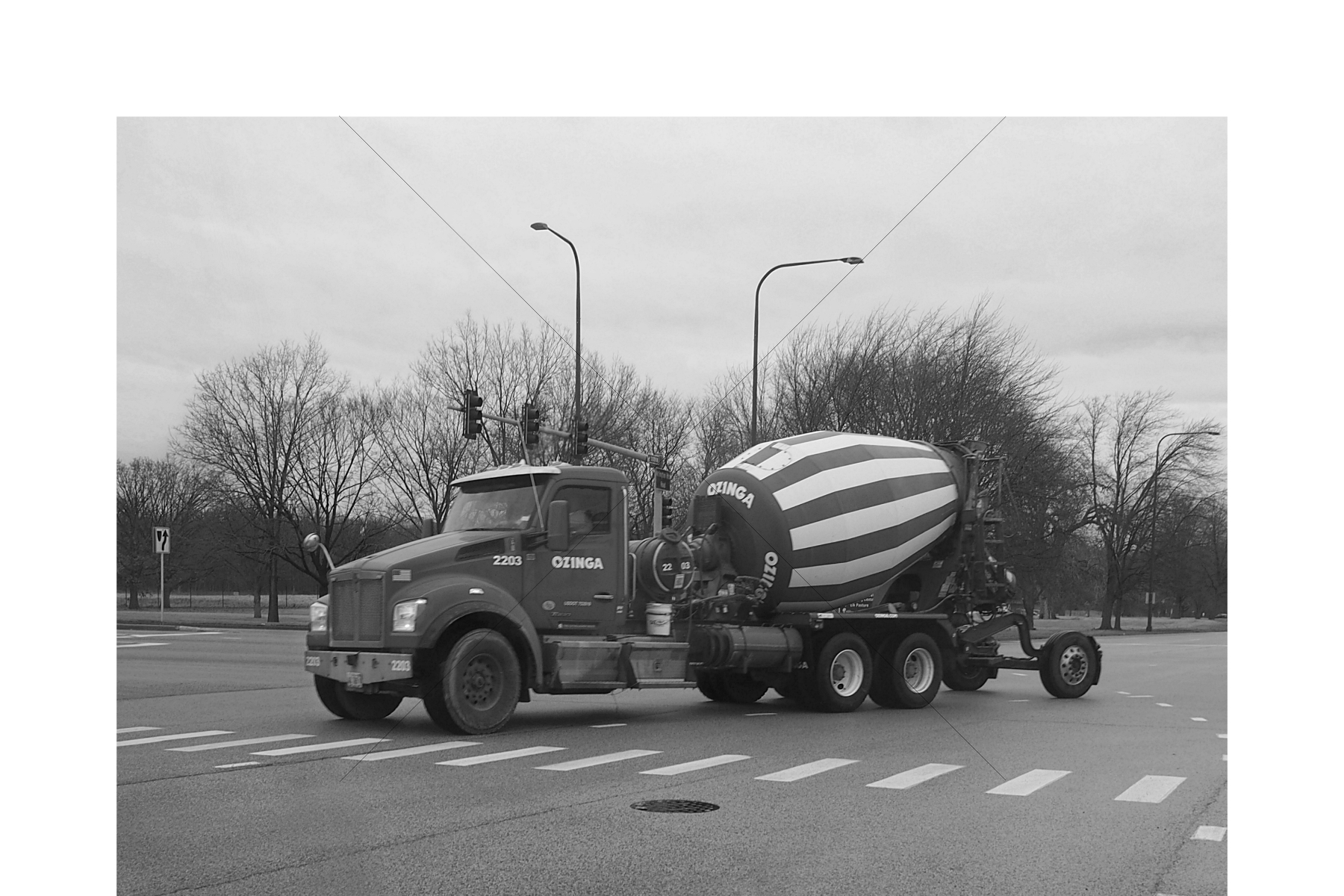 The World In Black And White 6" x 4" Photo Print