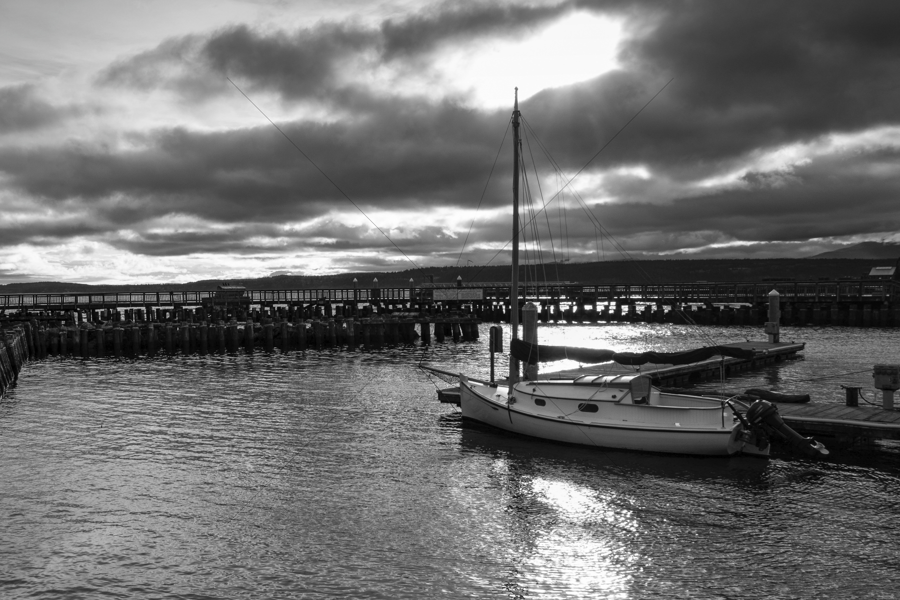 The World In Black And White 6" x 4" Photo Print