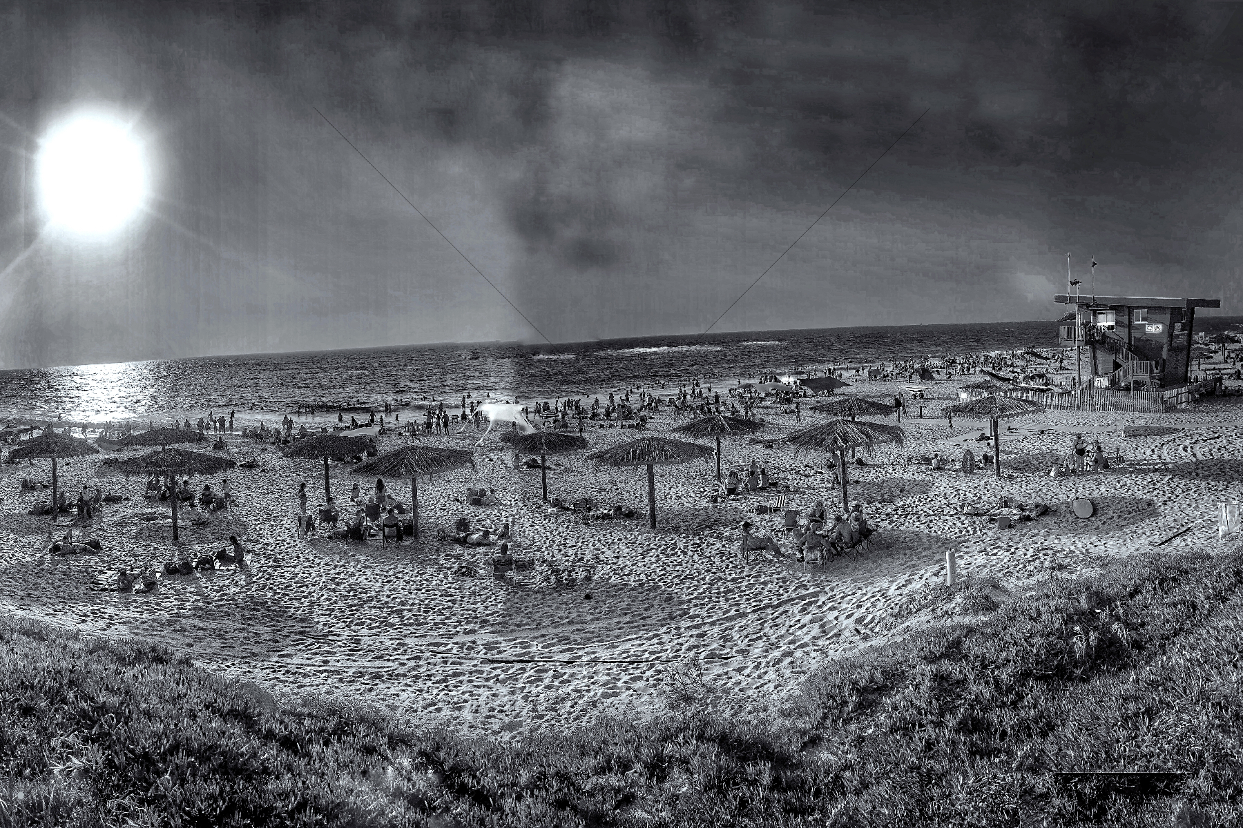 The World In Black And White 6" x 4" Photo Print