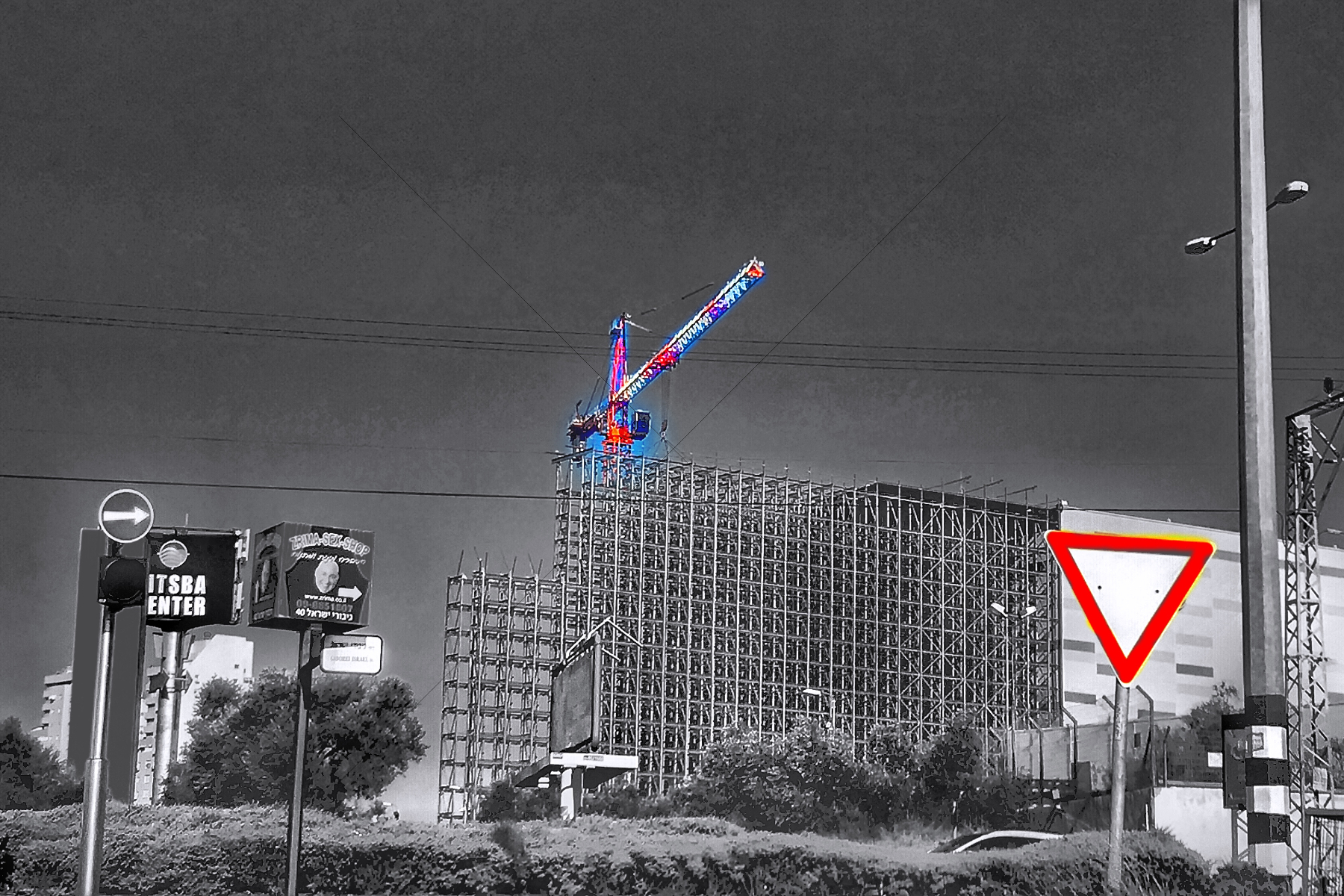 The World In Black And White 6" x 4" Photo Print