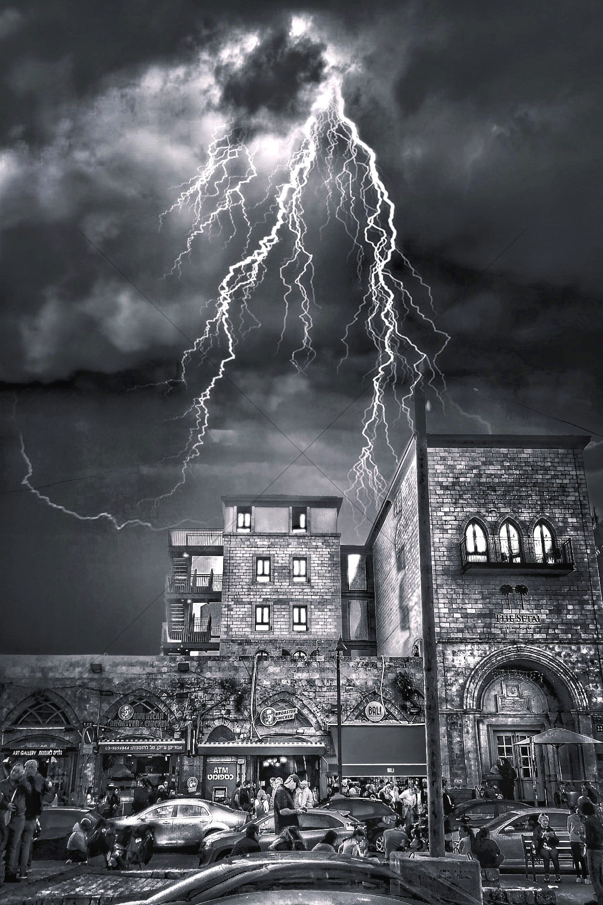 The World In Black And White 6" x 4" Photo Print