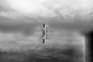 The World In Black And White 6" x 4" Photo Print