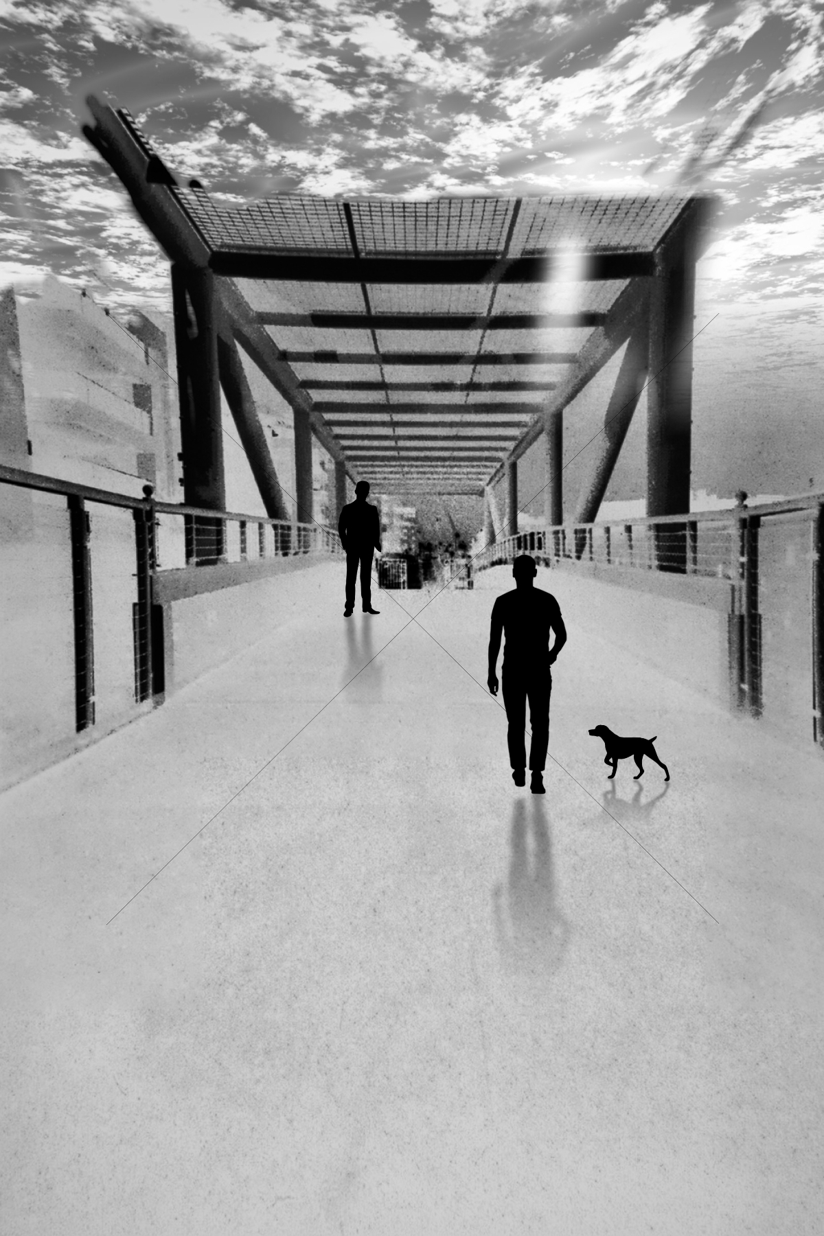 The World In Black And White 6" x 4" Photo Print