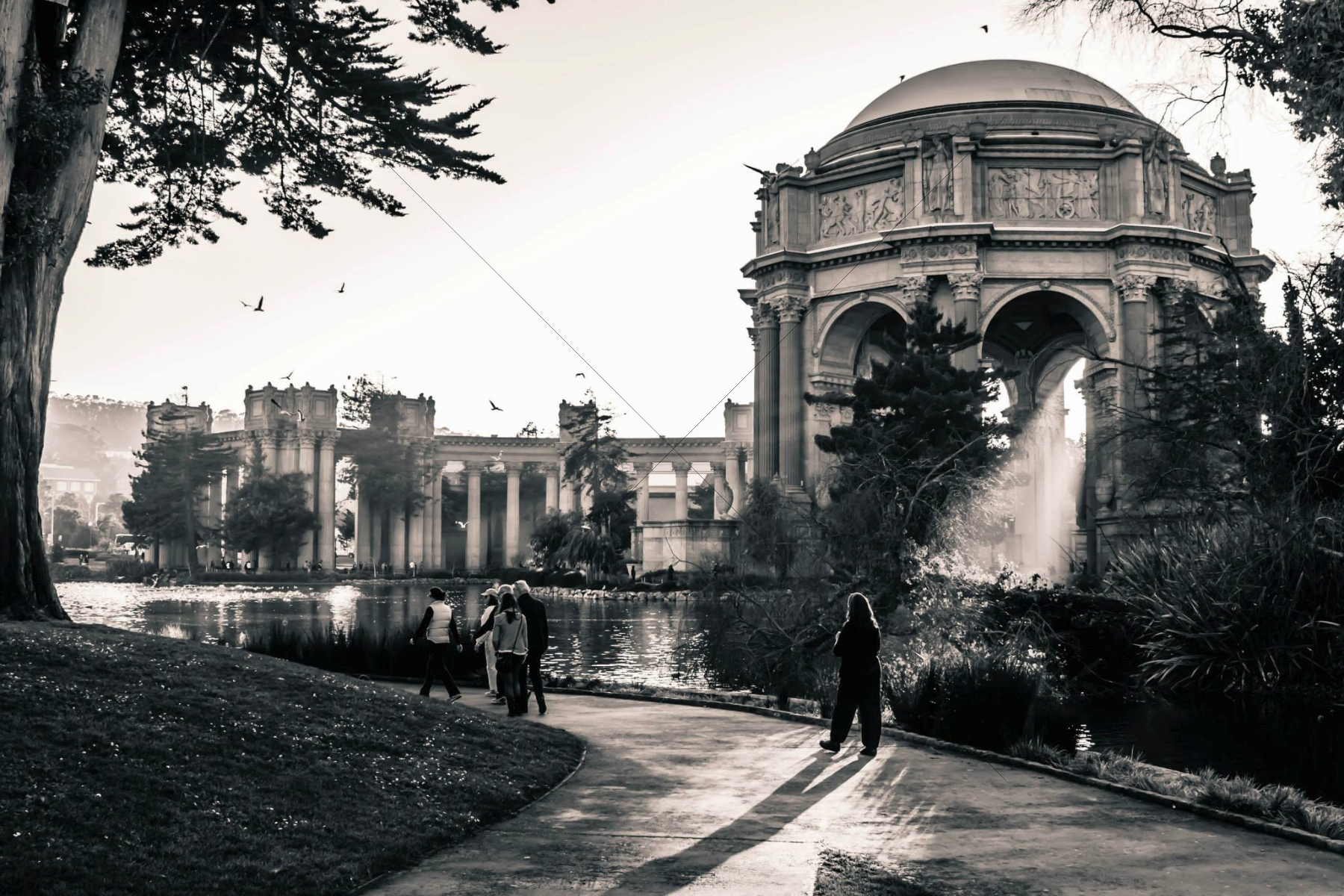 The World In Black And White 6" x 4" Photo Print